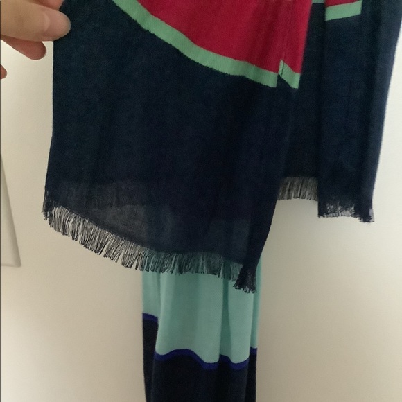 Tommy Hilfiger Colourful Striped Scarf - Picture 2 of 3